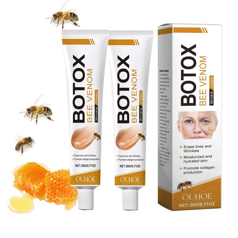 Botox Bee Venom Crema OFERTA 2x1 - Despídete de arrugas, líneas de expresión y vive una piel mas firme, tersa y luminosa