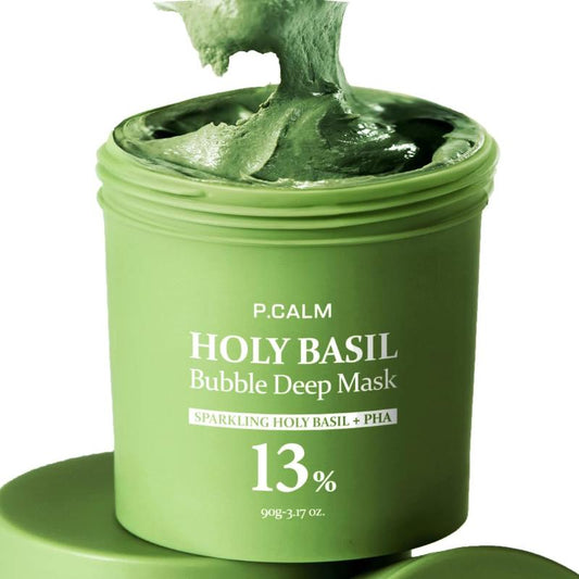 Holy Basil - 🌿 Mascarilla de Arcilla Verde Efervescente- Un rostro limpio, fresco y radiante En menos de 3 minutos